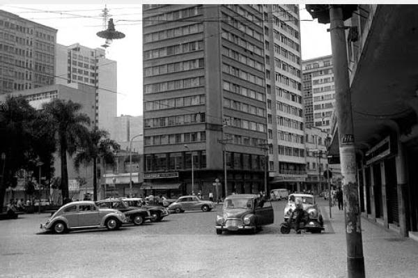 Praça Zacarias nos anos 60