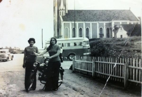 Bairro Barreirinha ano de 1973 em frente a Paróquia da Barreirinha
