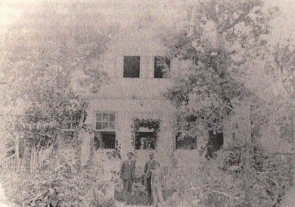 Foto da antiga Fazenda Boqueirão em 1900