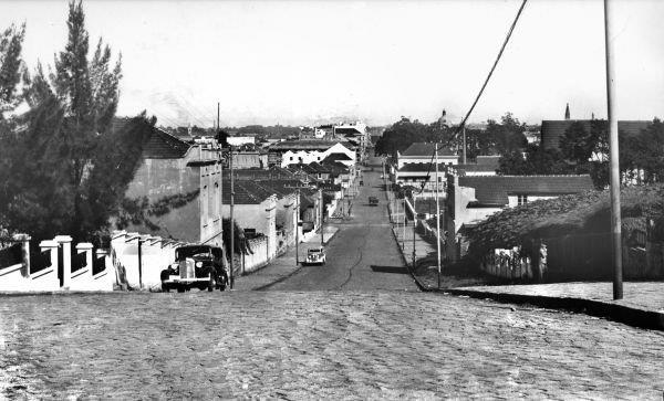 Rua XV de Novembro Vista da Rua Ubaldino do Amaral em 1940