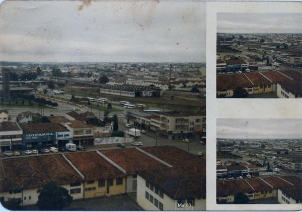 Fotos tiradas em um prédio em construção em 1983