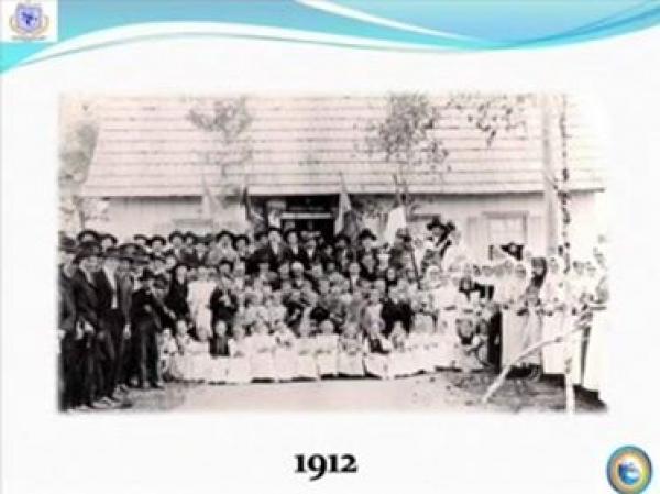 Primeiro Colégio Estadual Santa Candida fundando em 1912